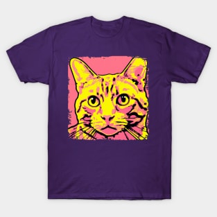 Domestic Shorthair Pop Art - Cat Lover Gift T-Shirt